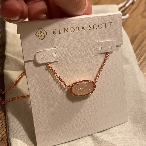 🛑 SOLD Kendra Scott Elisa Iridescent Druzy - Picture 16 of 16